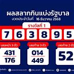 หวยงวดที่ 1 7 64